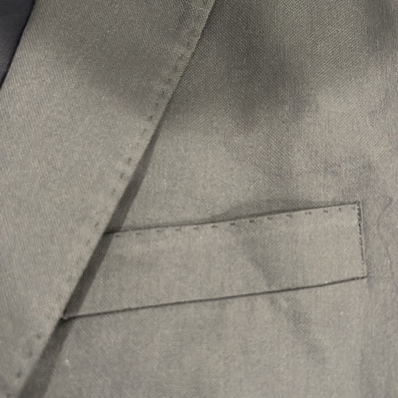 NWT J. Crew Ludlow Charcoal Italian Cotton Blazer - Picture 5 of 8